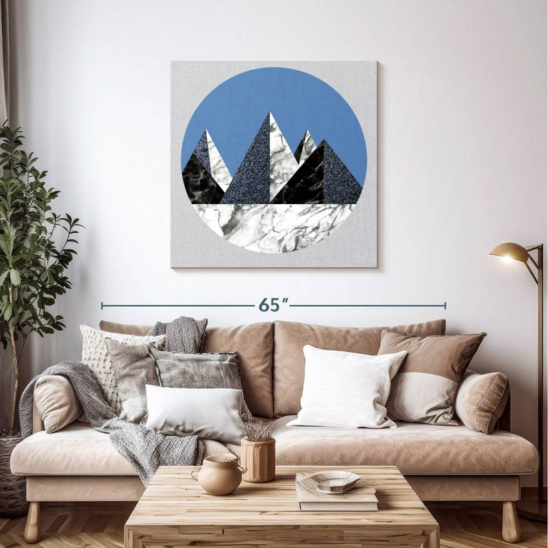 Alvord Basic Mountain, 39" H x 39" W