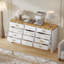 Commode d'appoint moderne avec 9 tiroirs