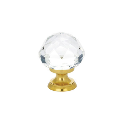 Emtek Diamond Glass Cabinet Knob