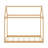 House-Shaped Solid Wood  Bed With Support Slats