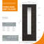 Latefia Internal Door Prefinished-53728396
