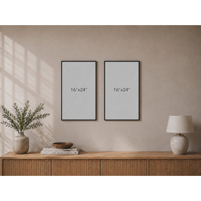 Grand ensemble de 2 art mural de monstre de motivation pour chambre à coucher de garçons, Be Awesome Be Brave Dinosaur, impression sur toile pour salle de jeux pour enfants, reproduction sur toile 16 x 24 pouces - prête à être accrochée