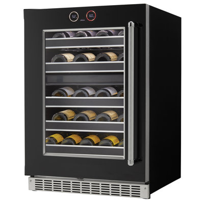 Danby Dual Zone 26.75'' Built-In 37 Bottle Wine Refrigerator