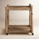 Clemensia Solid Wood Bar Cart