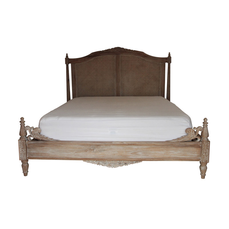 Boularderie Solid Wood Bed, Super King (6')