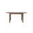 Yul Extendable Pine Solid Wood Top Dining Table