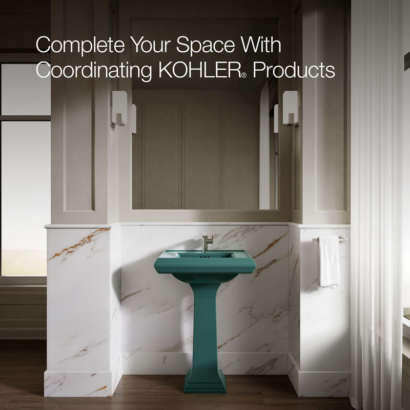Memoirs® Bathroom Sink Pedestal, Teal