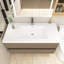 Meuble-lavabo simple 41,93 po avec plateau en résine Bivan-1402873932
