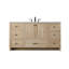 Meuble-lavabo double 60 po avec plateau en marbre d'ingénierie Soma-2104612501