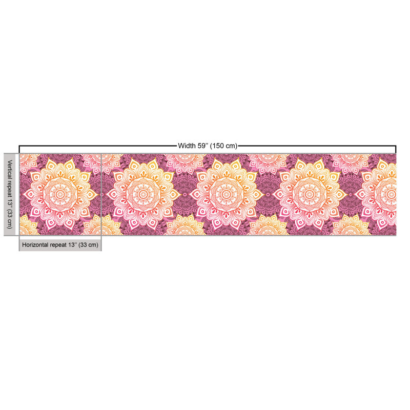 Middlefield Mandala Sun Look Fabric