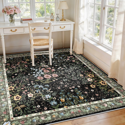 Tapis floral Eden Mughal