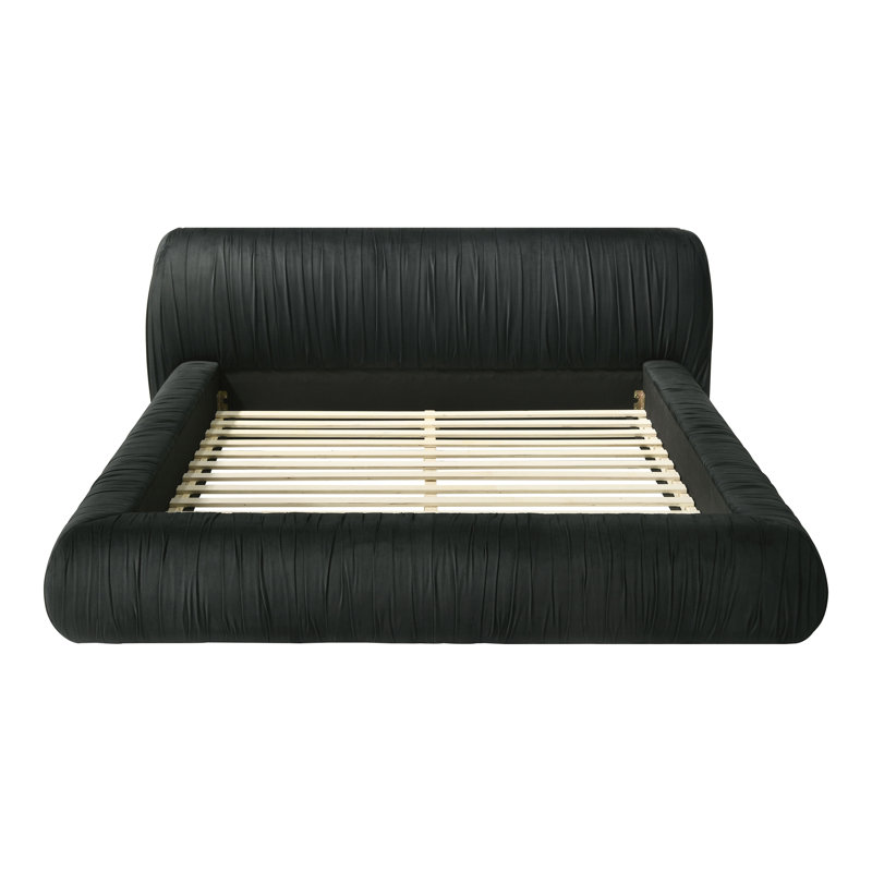 Clenton Platform Bed, Black, King