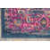 Tapis oriental bleu marine / rose Abbate