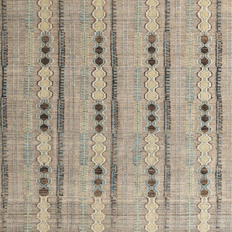 Tapis abstrait moderne 4916, Carré 3 pi