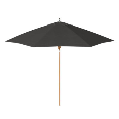 Parasol en teck 9 pi