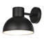 Satin Black Outdoor Wall Lantern