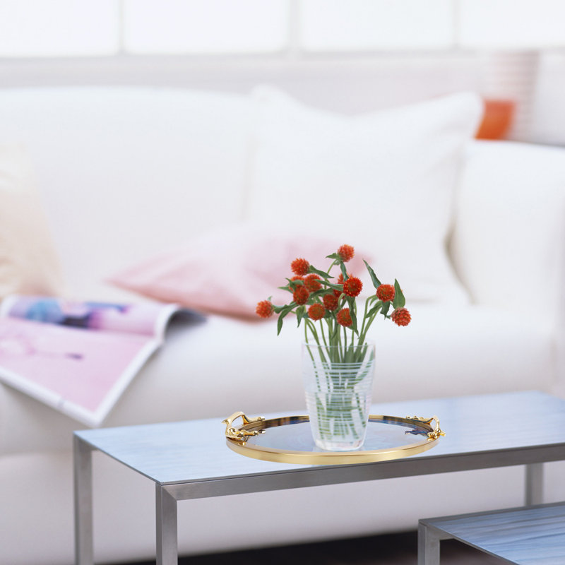 Delyliah Glass Tray