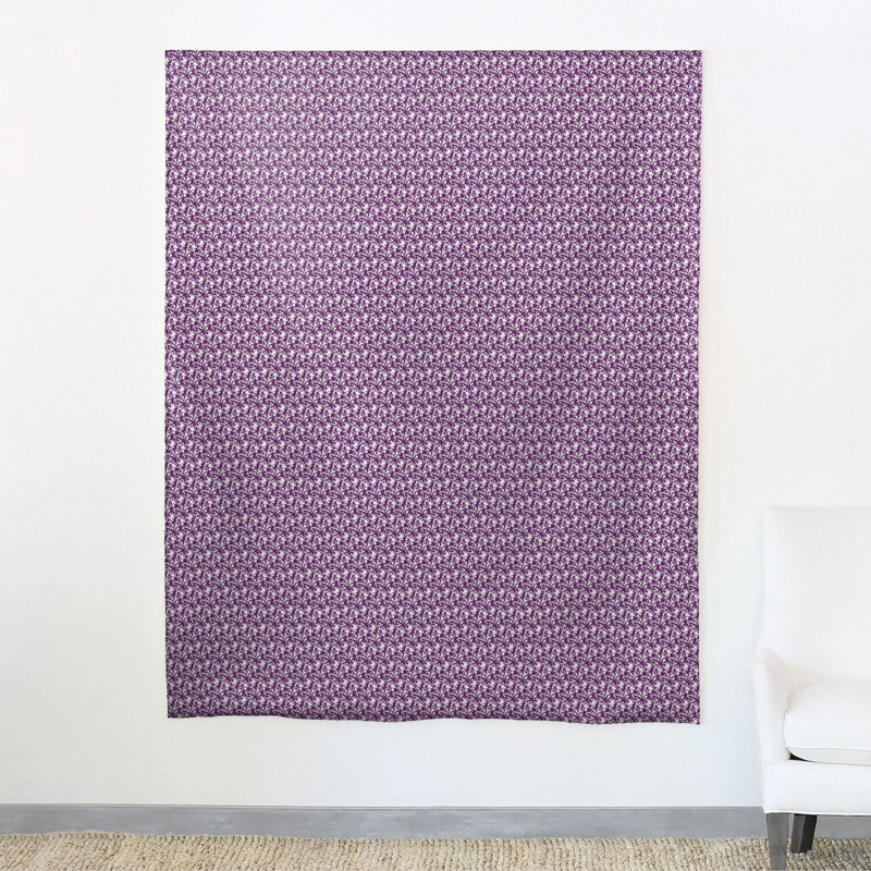Tissu en coton Juju, Mauve