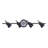 Fedler 29'' 4 -Light Fixed Track Track Kit with Dimmable and Adjustable Head-700501723