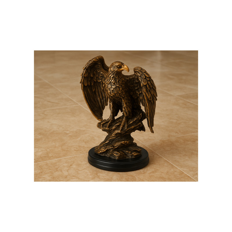 Eagle Statue Decor For High-End Office & Living Room Art
