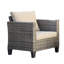 Chaise de patio avec coussin Grano-499905141