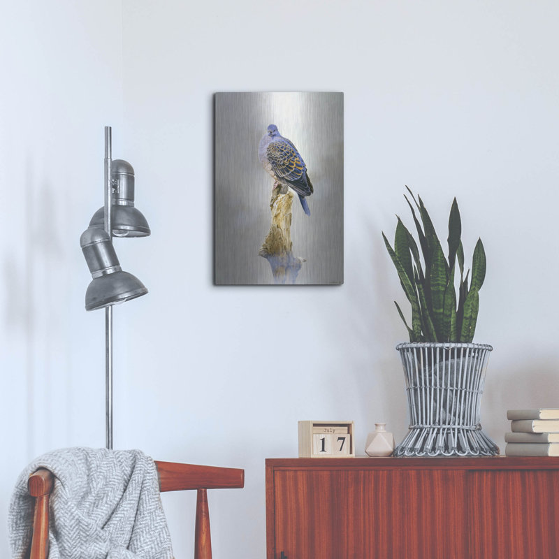 " Turtle Dove " by Joh Naito, 24" H x 16" W