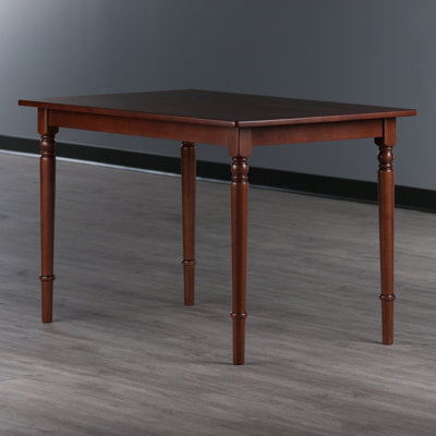 Caity Rectangle Dining Table, Walnut