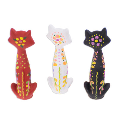 Ensemble de figurine pour chatons 3 pièces Kristy