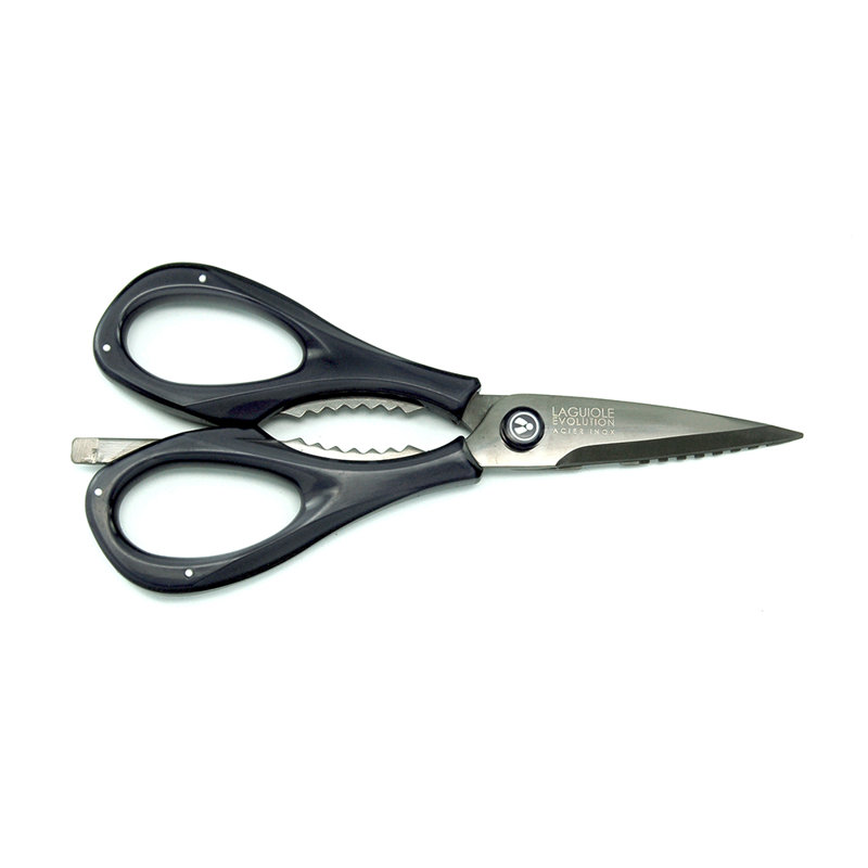 Laguiole Evolution Kitchen Scissors , Black