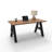 Serenity A-Frame Executive Writing Desk, 72x30, Walnut Strand Top-441533087-441533075