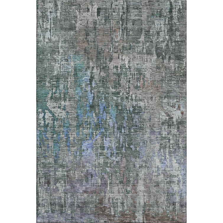 Premium Machine Washable Kelton AMF1237 Modern Rug