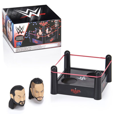 WWE: Thumb War: Superstars Ring Raw - Drew McIntyre contre Damian Priest, personnages de lutte de 1,5 po, bataille d'arène compétitive, jouet de fantaisie, fans de 3 ans et plus