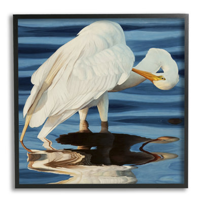 «Highland Dunes Crane Bird», art giclée par David Kiehm