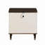 Table de chevet, table de chevet 2 tiroirs avec port USB
