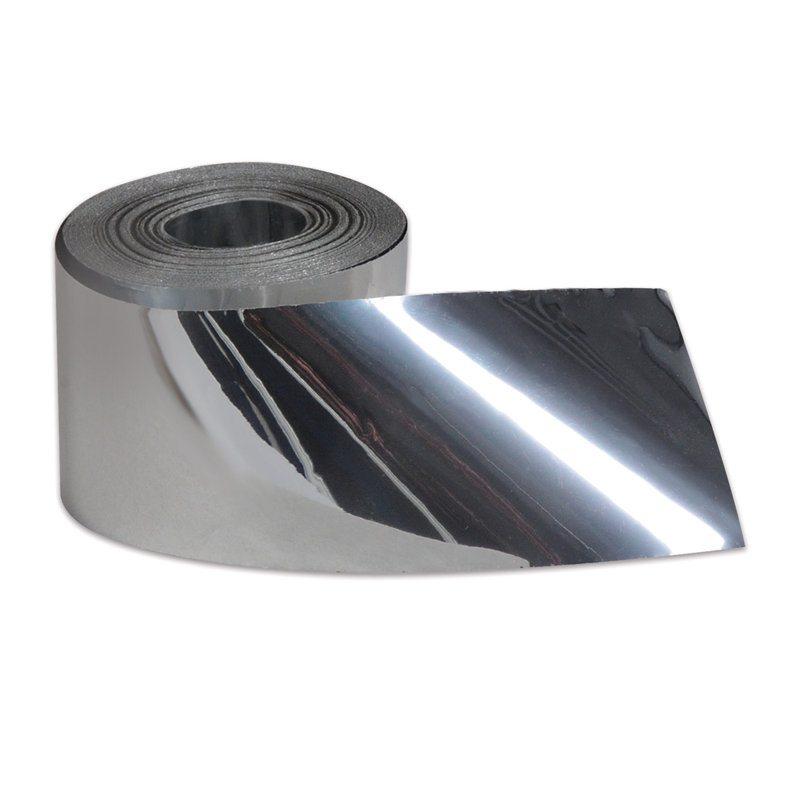 Banderole métallique - paquet de 12, Argent