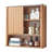Bathroom Wall Cabinet Over Toilet Medicine Cabinet with Door and Shelves