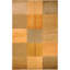 Tibetan Checked Beige/Apricot Area Rug-2067829784