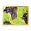 «Green and Black Luxury Abstract Fluid Art I», peinture sur toile-67323362-67323363