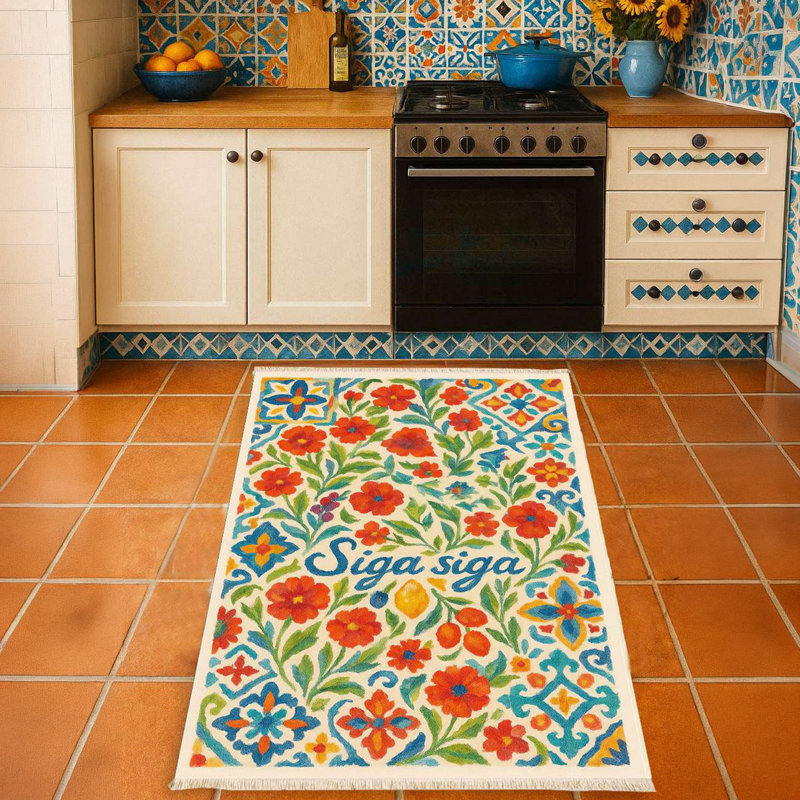 Chemin de table floral «Siga siga»