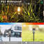 Matte Black Solar Powered Pathway Light