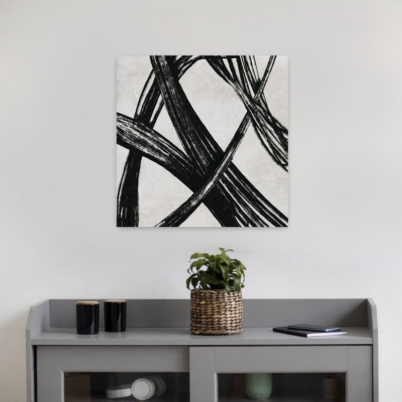 Art contemporain contemporain abstrait, H 18 po x l 18 po