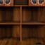 Bureau d'ordinateur d'angle en forme de L
