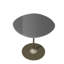 Thierry Glass End Table-68682743
