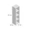 Anzalone 121.2cm H x 31.1cm W Cube Bookcase-2038153377