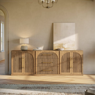 Ensemble de buffet modulaire 3 pièces - C + 2B - Chameau
