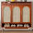 Retro Nut-Brown Solid wood Shoe Storage