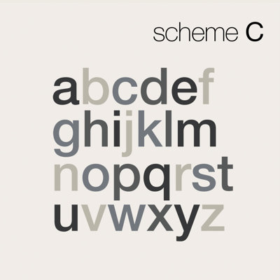 Décalcomanie alphabet petit C