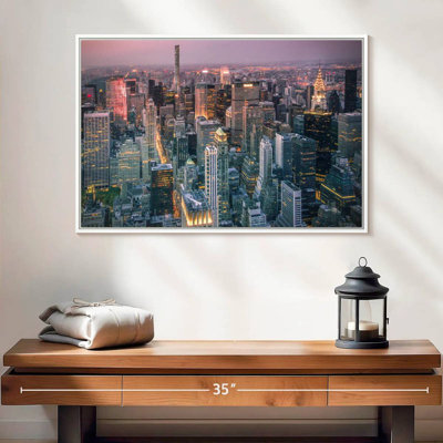 Lumières du paysage urbain de New York