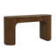 Bureau en bois cannelé 2 tiroirs 60 "Queensbury-123064362