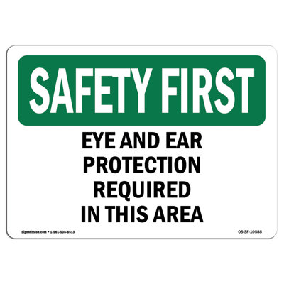 Safety First Sign